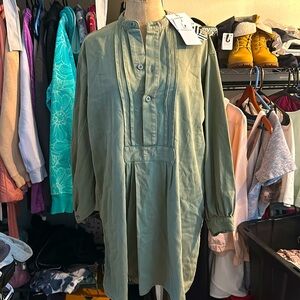 Free People Sandrine Rose Oversized Dress XS/S/M Nwt